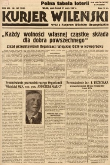 Kurjer Wileński wraz z Kurjerem Wileńsko-Nowogródzkim. 1937, nr 147