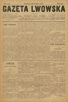 Gazeta Lwowska. 1910, nr 195