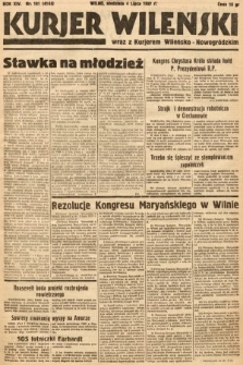 Kurjer Wileński wraz z Kurjerem Wileńsko-Nowogródzkim. 1937, nr 181