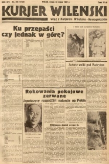 Kurjer Wileński wraz z Kurjerem Wileńsko-Nowogródzkim. 1937, nr 205
