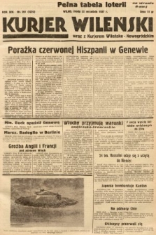 Kurjer Wileński wraz z Kurjerem Wileńsko-Nowogródzkim. 1937, nr 261