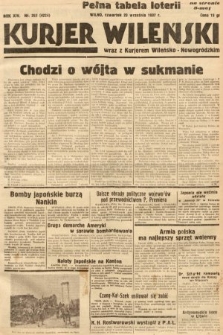 Kurjer Wileński wraz z Kurjerem Wileńsko-Nowogródzkim. 1937, nr 262