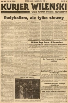 Kurjer Wileński wraz z Kurjerem Wileńsko-Nowogródzkim. 1937, nr 271