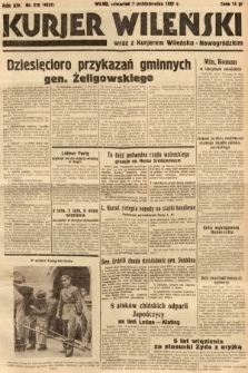Kurjer Wileński wraz z Kurjerem Wileńsko-Nowogródzkim. 1937, nr 276