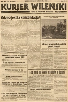 Kurjer Wileński wraz z Kurjerem Wileńsko-Nowogródzkim. 1937, nr 283
