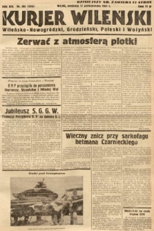 Kurjer Wileński, Wileńsko-Nowogródzki, Grodzieński, Poleski i Wołyński. 1937, nr 286