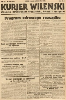 Kurjer Wileński, Wileńsko-Nowogródzki, Grodzieński, Poleski i Wołyński. 1937, nr 289