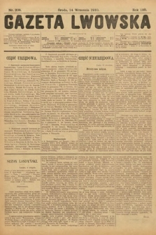 Gazeta Lwowska. 1910, nr 208