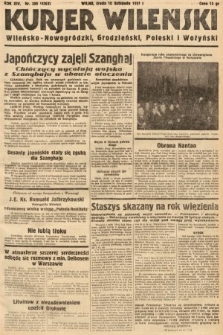 Kurjer Wileński, Wileńsko-Nowogródzki, Grodzieński, Poleski i Wołyński. 1937, nr 309