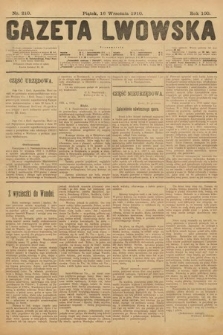 Gazeta Lwowska. 1910, nr 210