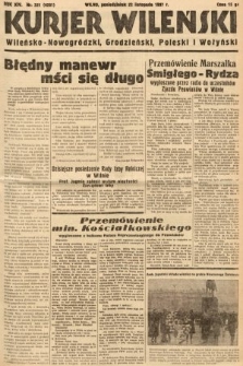 Kurjer Wileński, Wileńsko-Nowogródzki, Grodzieński, Poleski i Wołyński. 1937, nr 321