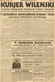 Kurjer Wileński, Wileńsko-Nowogródzki, Grodzieński, Poleski i Wołyński. 1937, nr 331