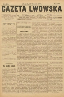 Gazeta Lwowska. 1910, nr 212