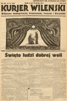 Kurjer Wileński, Wileńsko-Nowogródzki, Grodzieński, Poleski i Wołyński. 1937, nr 353