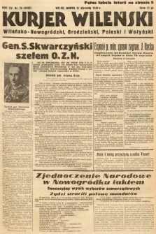 Kurjer Wileński, Wileńsko-Nowogródzki, Grodzieński, Poleski i Wołyński. 1938, nr 10