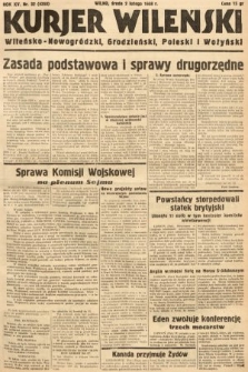 Kurjer Wileński, Wileńsko-Nowogródzki, Grodzieński, Poleski i Wołyński. 1938, nr 32