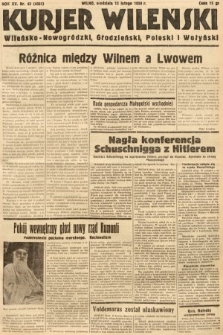 Kurjer Wileński, Wileńsko-Nowogródzki, Grodzieński, Poleski i Wołyński. 1938, nr 43