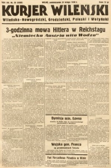 Kurjer Wileński, Wileńsko-Nowogródzki, Grodzieński, Poleski i Wołyński. 1938, nr 51