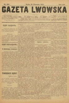 Gazeta Lwowska. 1910, nr 220