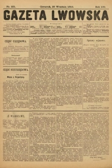 Gazeta Lwowska. 1910, nr 221