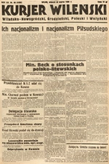 Kurjer Wileński, Wileńsko-Nowogródzki, Grodzieński, Poleski i Wołyński. 1938, nr 80