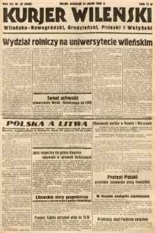 Kurjer Wileński, Wileńsko-Nowogródzki, Grodzieński, Poleski i Wołyński. 1938, nr 82