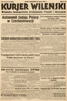 Kurjer Wileński, Wileńsko-Nowogródzki, Grodzieński, Poleski i Wołyński. 1938, nr 86