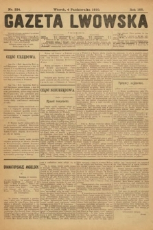 Gazeta Lwowska. 1910, nr 224