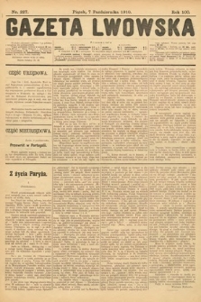 Gazeta Lwowska. 1910, nr 227