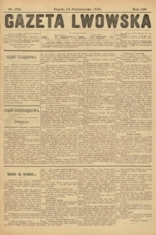 Gazeta Lwowska. 1910, nr 233