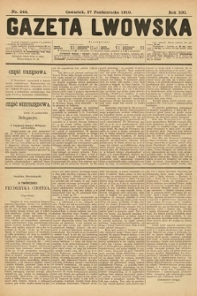 Gazeta Lwowska. 1910, nr 244