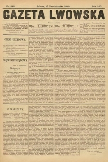 Gazeta Lwowska. 1910, nr 246