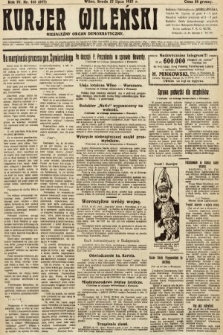 Kurjer Wileński : niezależny organ demokratyczny. 1927, nr 168