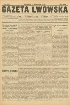 Gazeta Lwowska. 1910, nr 258