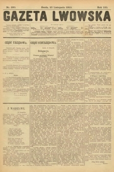 Gazeta Lwowska. 1910, nr 260
