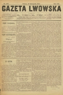 Gazeta Lwowska. 1910, nr 263
