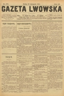 Gazeta Lwowska. 1910, nr 272