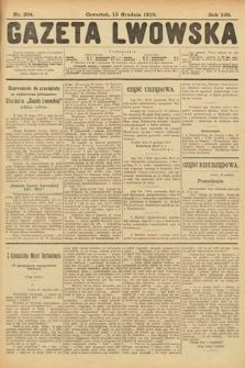 Gazeta Lwowska. 1910, nr 284