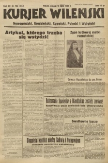 Kurjer Wileński, Nowogródzki, Grodzieński, Suwalski, Poleski i Wołyński. 1938, nr 196