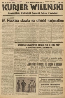 Kurjer Wileński, Nowogródzki, Grodzieński, Suwalski, Poleski i Wołyński. 1938, nr 217