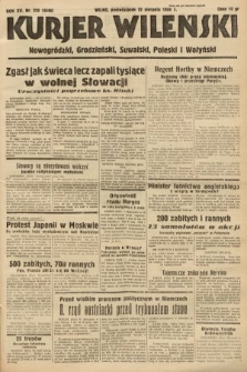 Kurjer Wileński, Nowogródzki, Grodzieński, Suwalski, Poleski i Wołyński. 1938, nr 229