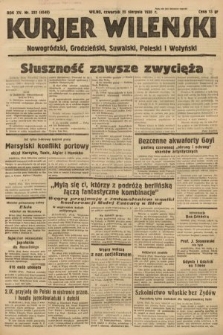 Kurjer Wileński, Nowogródzki, Grodzieński, Suwalski, Poleski i Wołyński. 1938, nr 232