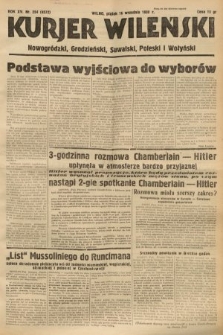 Kurjer Wileński, Nowogródzki, Grodzieński, Suwalski, Poleski i Wołyński. 1938, nr 254