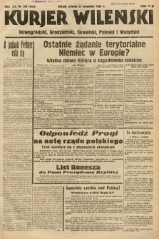 Kurjer Wileński, Nowogródzki, Grodzieński, Suwalski, Poleski i Wołyński. 1938, nr 265
