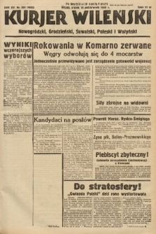 Kurjer Wileński, Nowogródzki, Grodzieński, Suwalski, Poleski i Wołyński. 1938, nr 282