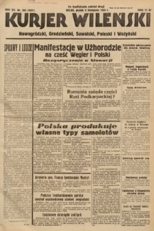 Kurjer Wileński, Nowogródzki, Grodzieński, Suwalski, Poleski i Wołyński. 1938, nr 303