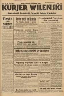 Kurjer Wileński, Nowogródzki, Grodzieński, Suwalski, Poleski i Wołyński. 1938, nr 323