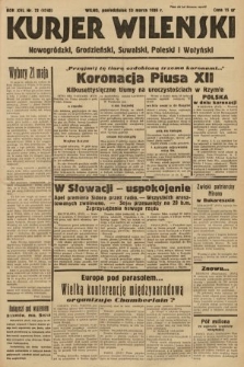 Kurjer Wileński, Nowogródzki, Grodzieński, Suwalski, Poleski i Wołyński. 1939, nr 72