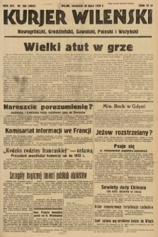 Kurjer Wileński, Nowogródzki, Grodzieński, Suwalski, Poleski i Wołyński. 1939, nr 208