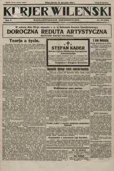 Kurjer Wileński : niezależny organ demokratyczny. 1928, nr 19